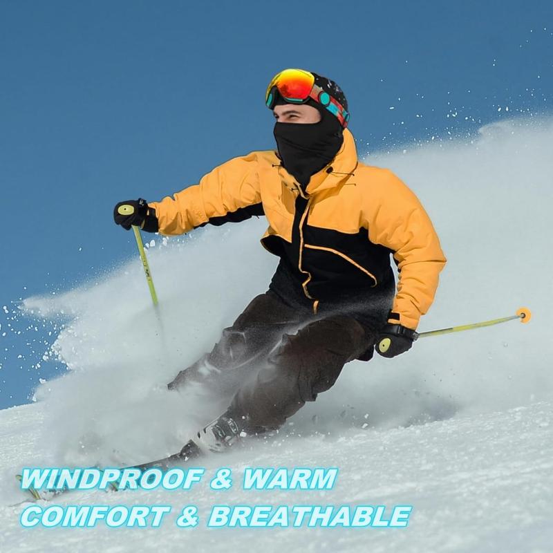 Balaclava Ski Face Mask: Cooling Neck Gaiter Full Face Cover Hood Shiesty Mask for Men Women 6 Pack
