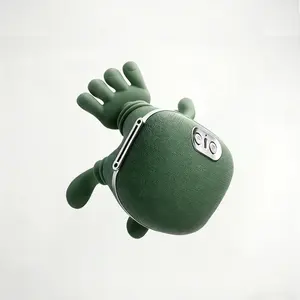 Bionic hand heating massage device, used for deep tissue pain relief, wireless portable electric finger pressure 4D kneading massage, simulates human hand, suitable for neck/shoulder/leg massage, ideal for home use, Usb rechargeable massagers