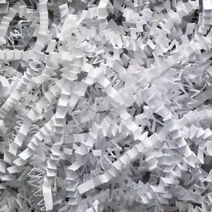 CrinklePak 10lb White Crinkle Shred Paper for Packaging, Gift Wrapping, Pet Bedding, Display Filler