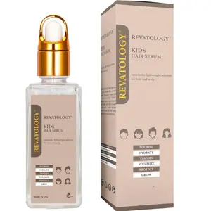 REVATOLOGY Kids Hair Growth & Conditioning Serum (Made in USA) Clinical Leave-in Formula with 30 botanicals for Growth, Thickness and Revitalization for all hair types | Chemical & Cruelty free