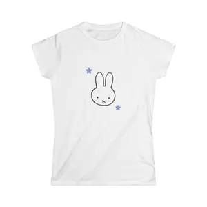 miffy shirt, cute miffy graphic tee, girly tshirt