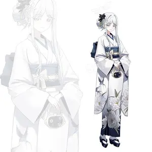 Blue Archive Kiryu Kikyo Fuwa Renge Goryo Nagusa Kadenokoji Yukari Acrylic Stand Model Figures Desk Display Standing Exhibit