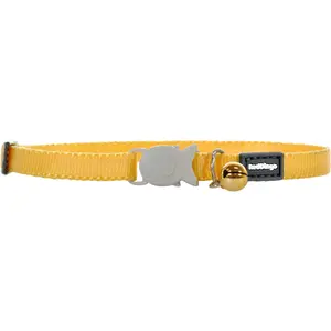 Classic Yellow Kitten Collar 8mm