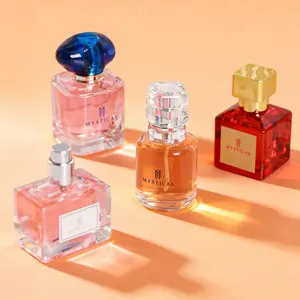 Women’s Perfume Set, Long-Lasting Fragrance Gift Box, Elegant Packaging, 4 Scent Types, For Daily Use & Dates, 30 ml × 4