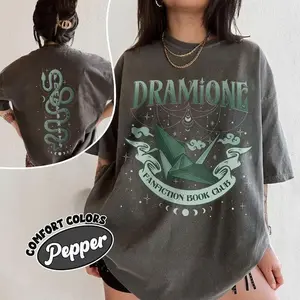 Dramione Fanfiction Comfort Colors Shirt, Manacled Draco Inspired T Shirt, HP Wizard Merch, Fanfiction Book Club, Dark Academia Tee Soft Cotton Unisex Shirt