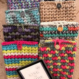 Crochet Kindle Sleeve