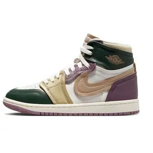 Women's Jordan 1 MM High Galactic Jade/Dessert Sail (FB9891 300)