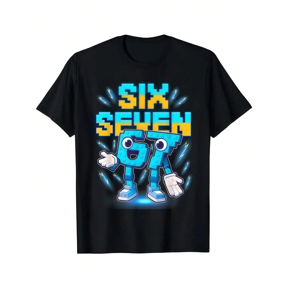 Six Seven Italian Brainrot Shirts Six Seven Brainrot Italian Funny 67 Kids Gaming Meme T-Shirt. gen alpha