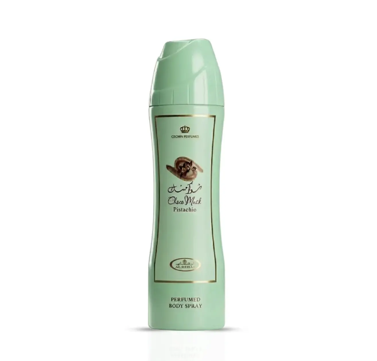 Al Rehab | Choco Musk | Pistachio | Unisex Fragrance | 300 ML | Perfumed Body Spray | Pistachio - Cacao & Vanilla