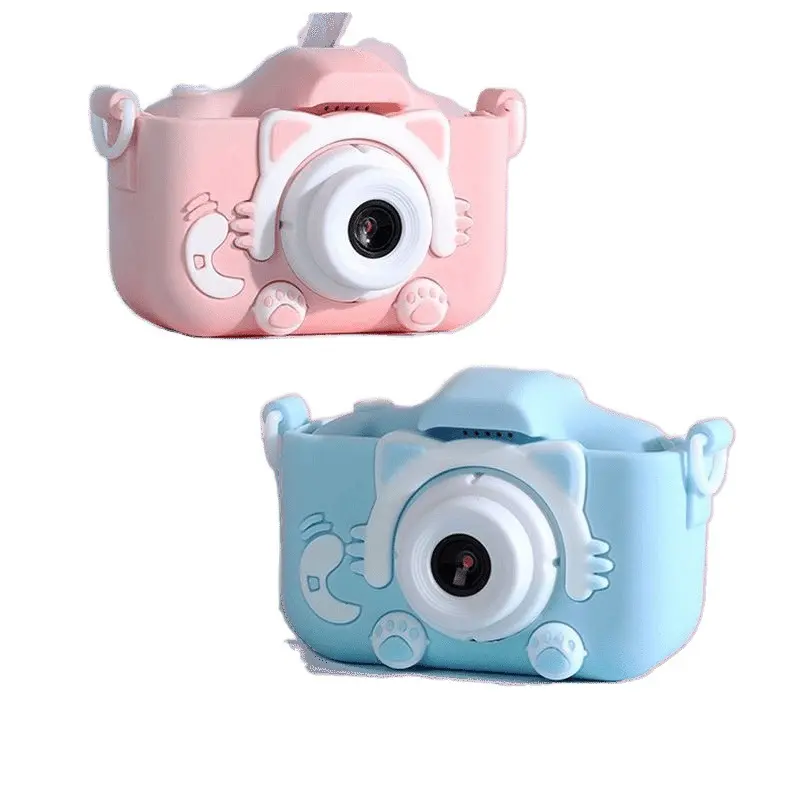 High Def Compact Rechargeable Kids Digital Camera - HD Photo, Video Recording, Durable Multifunctional Educational Toy for Boys & Girls