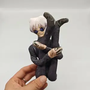 Anime JJK Plush Toys Funny Doll Gojo Geto Plush Shapeshift Choso Figure Creative Mannequin Nanami Kento Action figure Model Gift