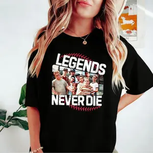 1990s Sandlot Legends Live On In Retro Baseball Tees For Women And Team Crew Shirts
