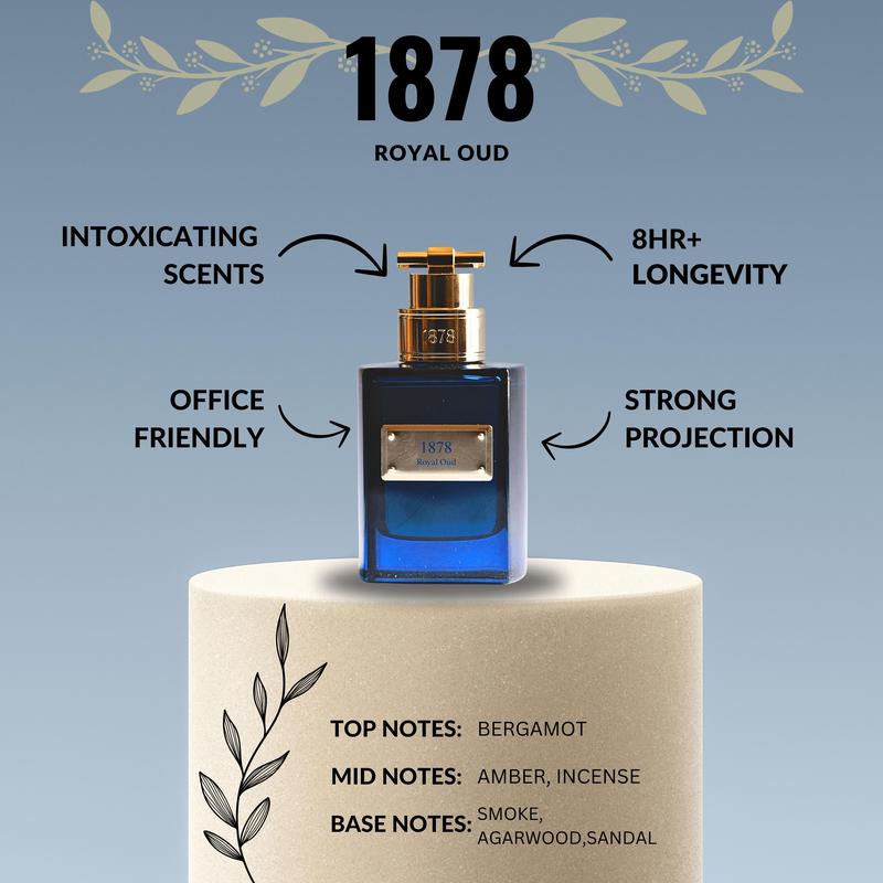 1878 Royal Oud 100ml EDP Spray By Atralia