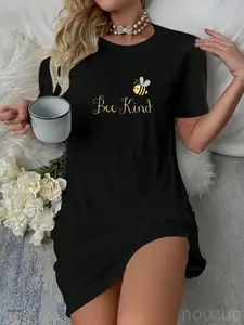 Bee Kind Dress Be Kind Shirt Cute Bumblebee Anti Bullying Casual Dress