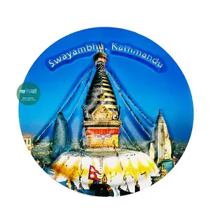 Swayambhu Fridge Magnet – Nepal Souvenir Magnet