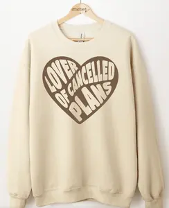 Lover Of Cancelled Plans Color On Color Graphic Top