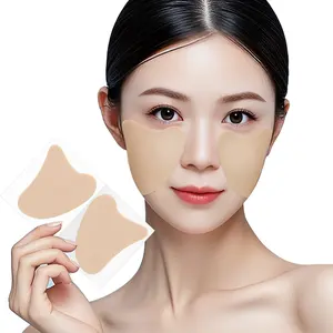 Set of 2 Versatile And Comfortable Breathable Facial Patches, Including Forehead And Soft Facial Patches