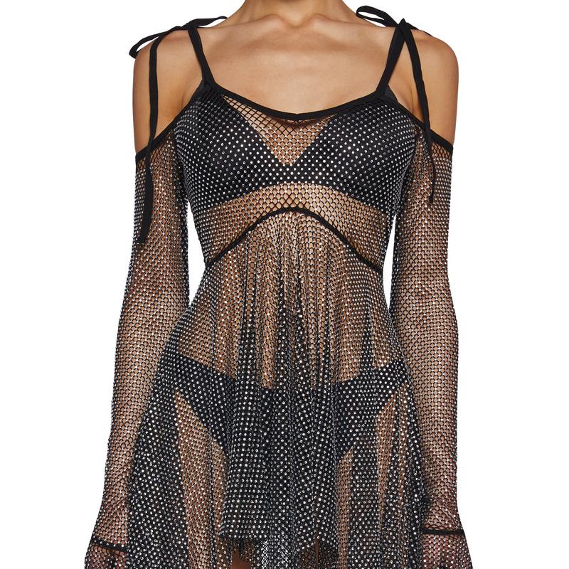 F Is For Fairies Handkerchief Dress - Rhinestone