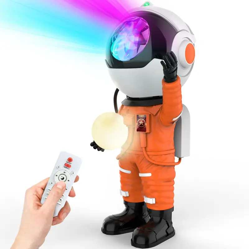 Rossetta Astronaut Galaxy Projector, Christmas Lights for Kids, LED Night Light for Bedroom with Remote, Gifts for Teens,Kids Home Decor, Party Decor