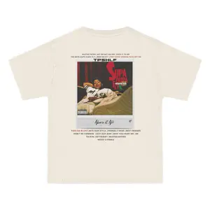 TPSHLF  Missy Above it all Design Cream Color Tee