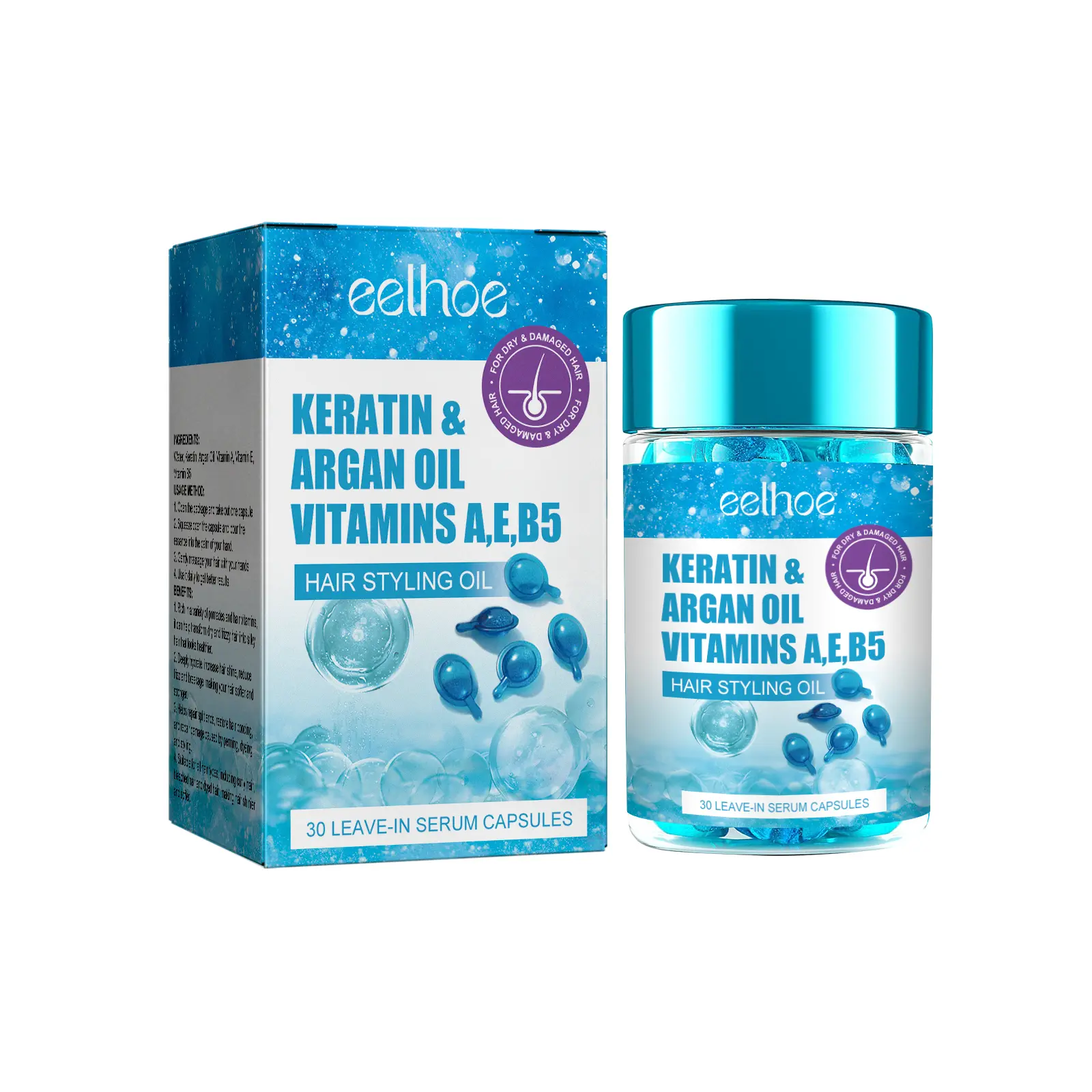 EELHOE Conditioning Serum  Smooth, Lightweight, Hydrating, Deeply Moisturizing & Repairing