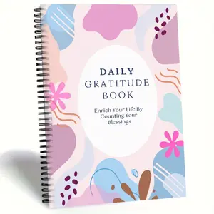 Daily Gratitude Planner Book, Life Tool for Gratitude Journaling and Emotion Management, Essential Daily Organizer for Personal Growth