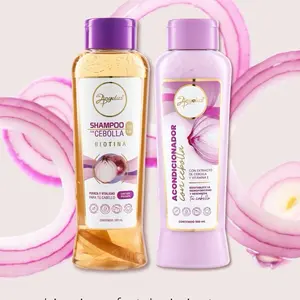 Anyeluz Onion Shampoo and Conditioner 500ML with Biotin for Hair Strength and Vitality