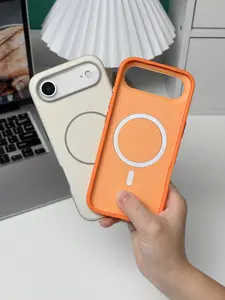 Minimalist Phone Case for 17 16 15 14 13 Pro Max 3 Camera Anti-Scratch Stylish Protection & Sleek Design Magsafe Available (ZDK)