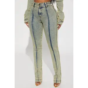 Vittoria Tinted Stretch Skinny Jeans - Light Wash