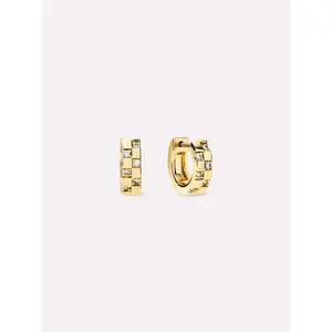 Gold Huggie Earrings - Eden Mini