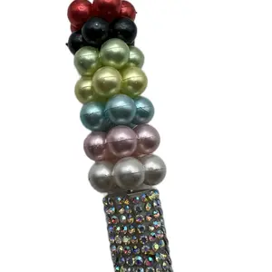 Flower Spacer Beads in 2 sizes 20mm 50pcs or 15mm 70pcs random color for beadable pens floral Diy Jewelry Decoration