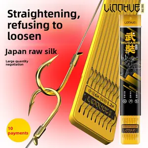 Linghu sub-line double hook finished hook tied sub-line double hook cuff hook New Kanto Iseni sub-line Shihang wholesale