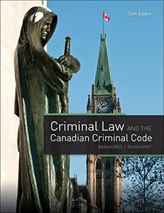 USED-Criminal Law and the Canadian Criminal Code by Barnhorst, Richard (Paperback)