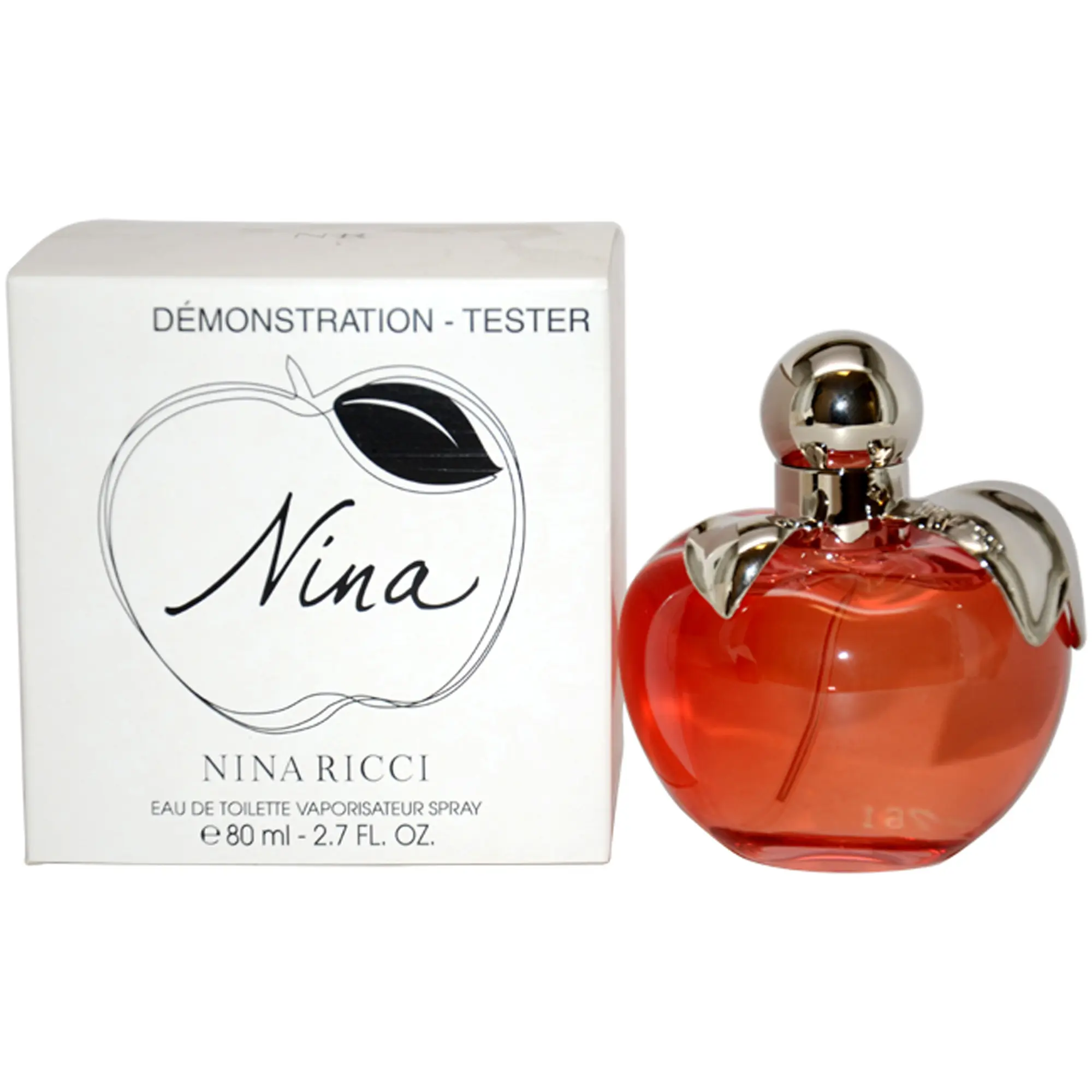 Nina Ricci Nina Eau de Toilette Spray for Women, Light & Fresh Scent for Everyday Wear, 2.7 fl oz (Tester)