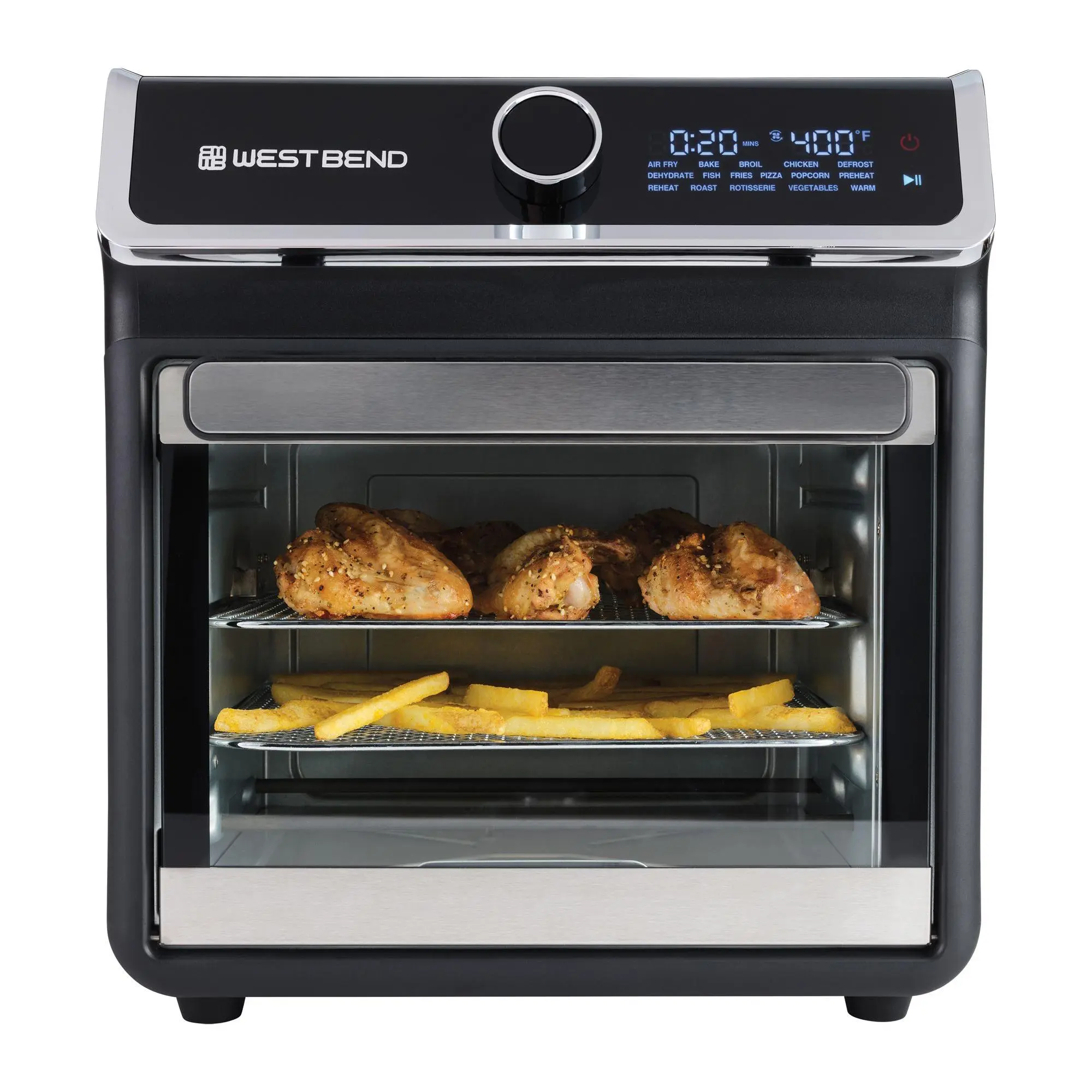 West Bend 15 QT Air Fryer Oven with 16 Presets West Bend 15 QT Air Fryer Oven with 16 Presets