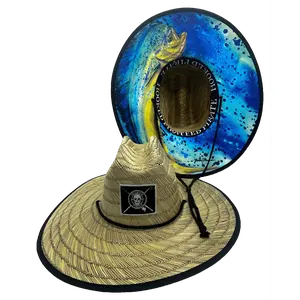 Mahi Mahi Straw Hat – Hooked on the Catch of the Day