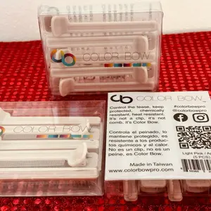 Color Bow Hair Sectioning Clips