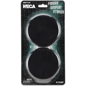 NECA - Black Figure Display Stand - Set of 10