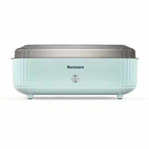 Resin Curing Machine with Larger Tray for Resin Starter, Air, Auto Curing 2H Resin Supplies, Resin Dryer Curing Station for Art Craft Casting, Mint Green