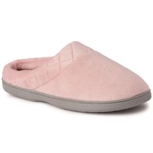 Dearfoams Women's Memory Foam Washable Velour Clog Slippers