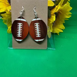 Football Earrings