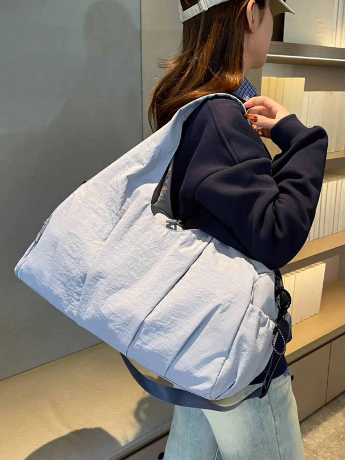 2026 New Fashion Versatile Design High-End Sports Style Gym Travel Shoulder Bag, Large Capacity Casual Crossbody Gym Bags, Multifunctional Sports Bag, Training Bag
