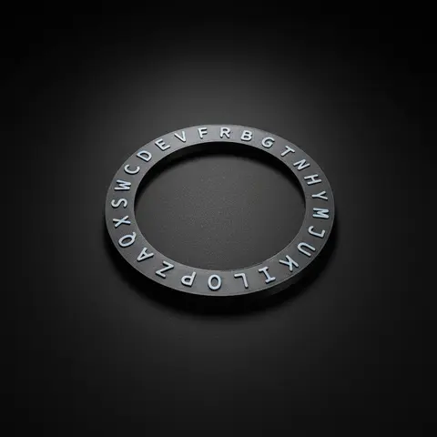 Sigil Forge Cypher Edition Plastic Sigil-Making Tool - Symbolic 3×3 in Non-Sequential Scrambled Alphabet Layout, Moisture-Resistant Shape, Creative Condensed for Chaos Magicians (12 Years Above, Toys & Hobbies, Games & Puzzles, Magic Acrobatics Equipment)
