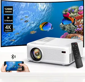 Hd projector, compatible with 1080P, native 720P, supportHDM//USB/3.5mm audio interface