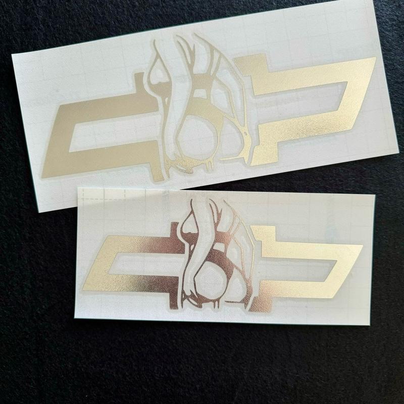 Chevy girl vinyl decal