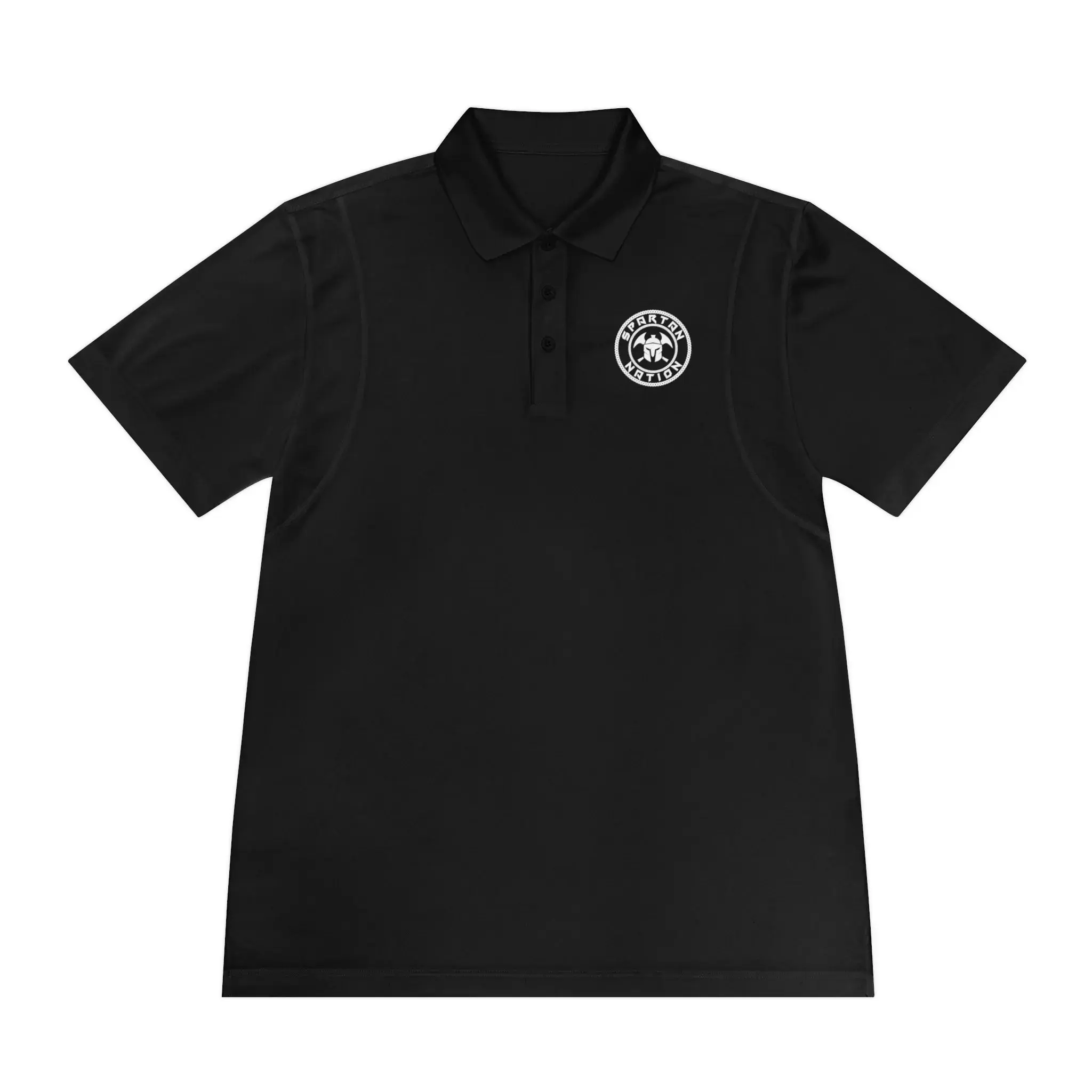 Spartan Nation Monogram Men's Sport Polo Shirt