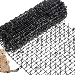 79 x 12 Inch/1 Roll  Spikes Keep  Off Couch  Deterrent Mat Strips Spiked Mat Fence Outdoor Indoor Keep Pet Off Couch Furniture Garden