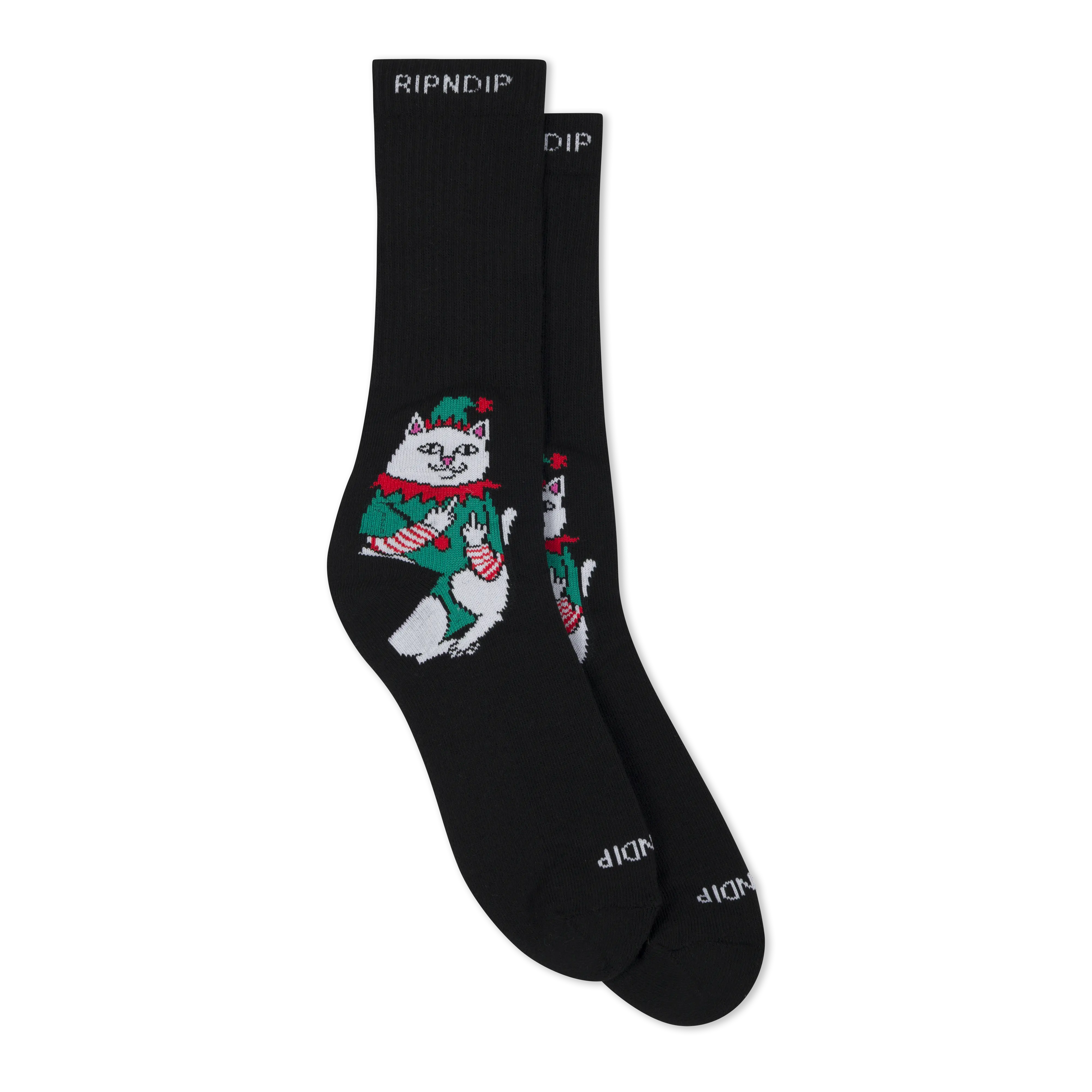 Nermal Elf Socks (Black)