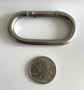 Large Heavy-Duty Stainless Steel Flag Clips - Rust-Proof & Tangle-Free