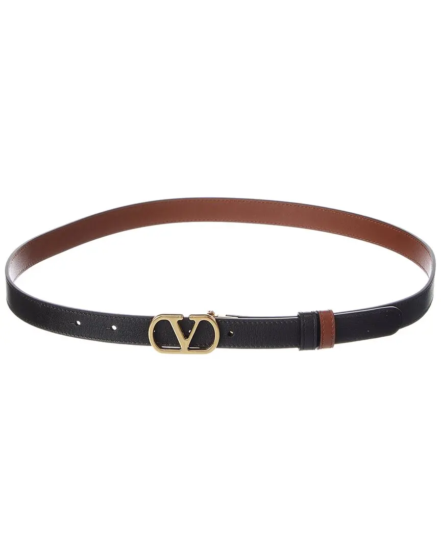 Valentino VLogo Signature 20 Reversible Leather Belt